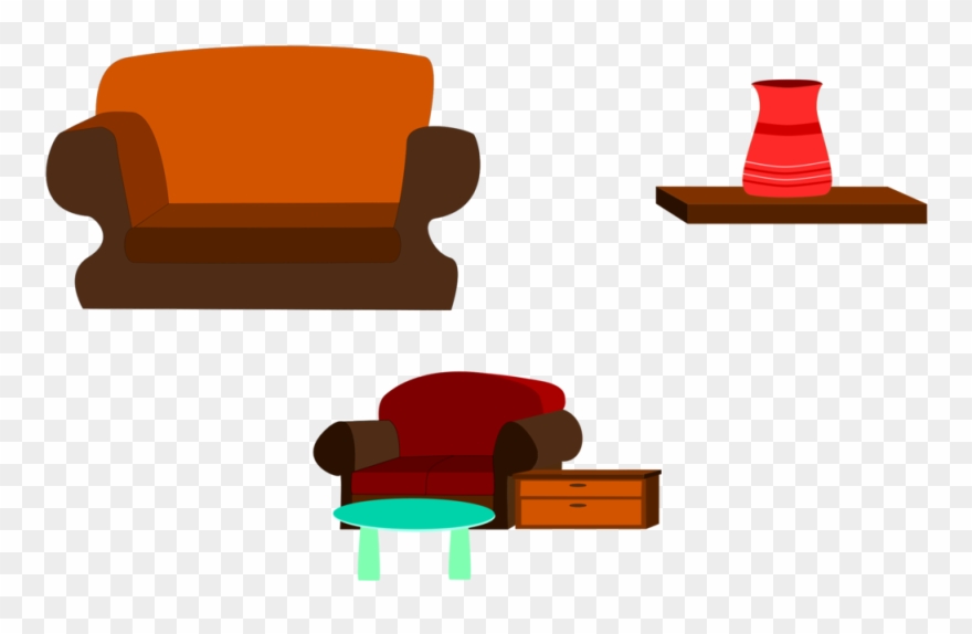 Chair Bedside Tables Couch Furniture - Couch Clipart