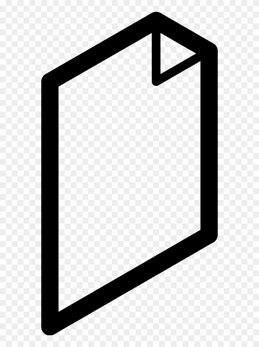 Blank File Icon - Icon Clipart