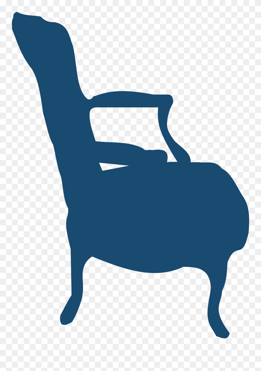 Table Adirondack Chair Silhouette Furniture - Silhouette Armchair Clipart