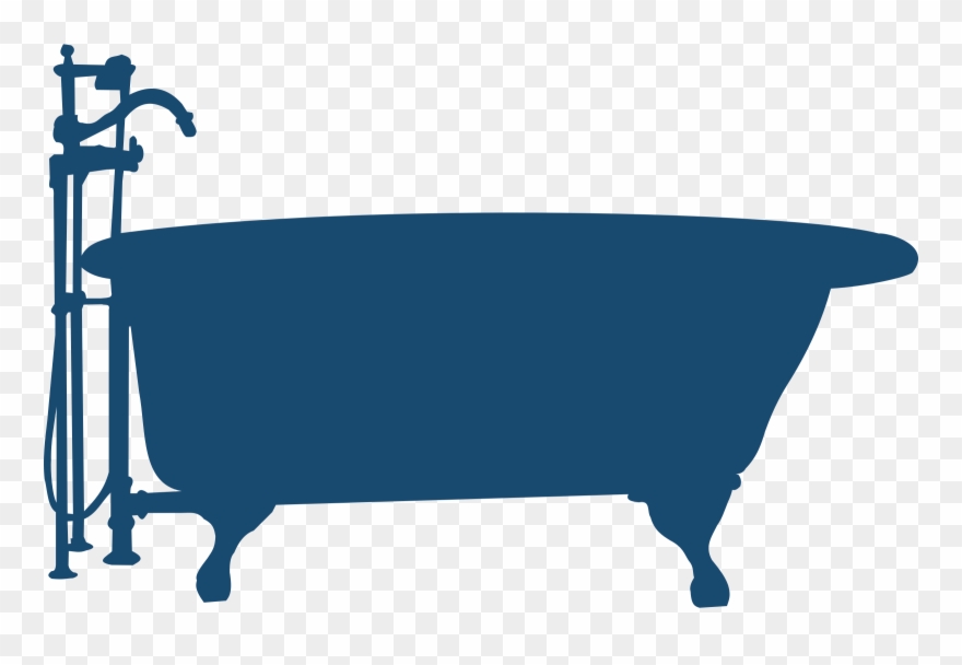 Bath Tub By Moini Silhouette Of An Old Fashioned Bath, - Bath Vector Clipart