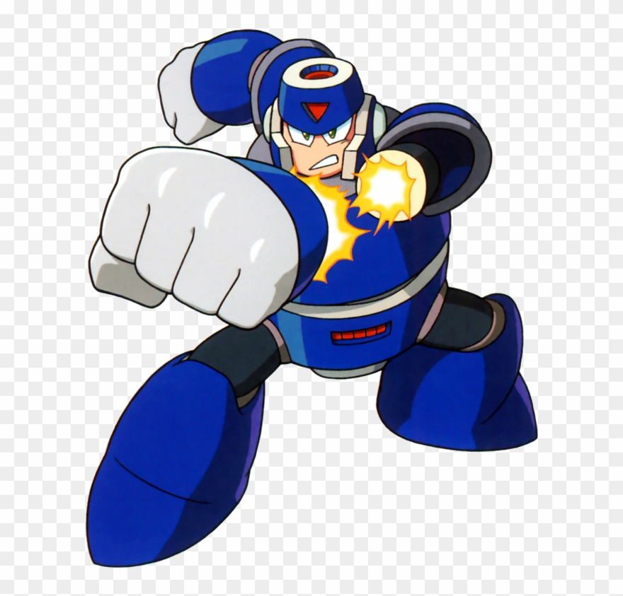 Garbage Man Cartoon - Hard Man Megaman Clipart
