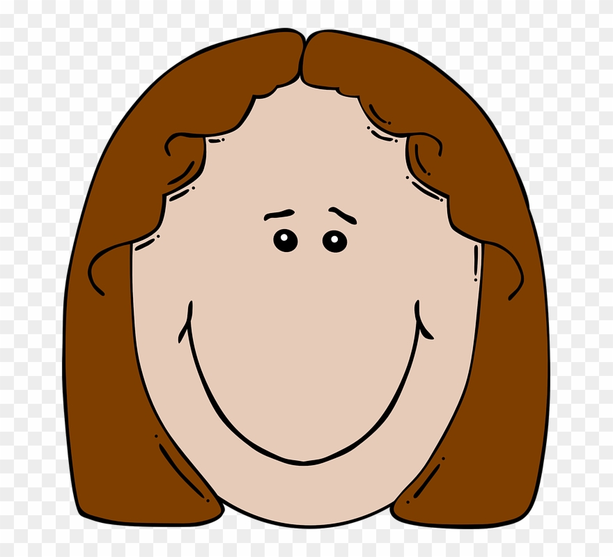 Vector Stock Aunt Clipart Woamn - Happy Clipart - Png Download