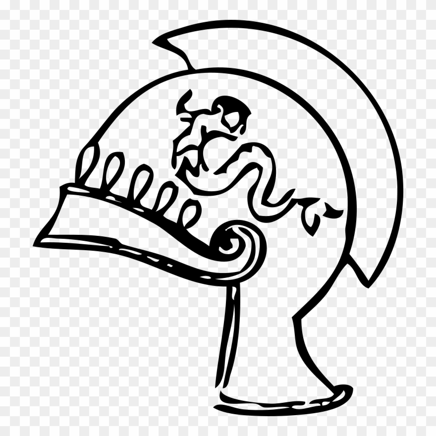 Ancient Greece Sparta Ancient Greek Ancient History - Greek Helmet Clipart