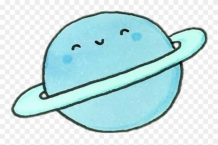 Galaxy Clipart Saturn - Saturno Kawaii - Png Download