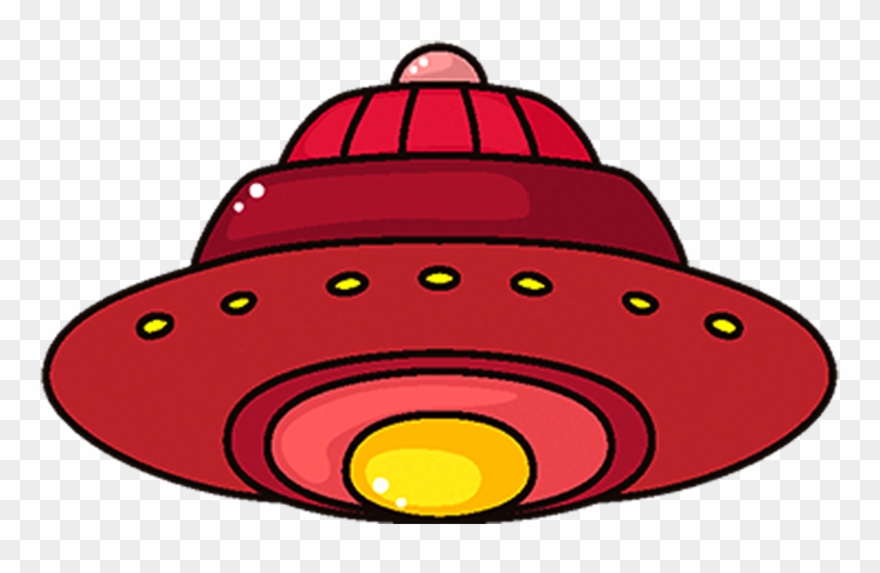 Cartoon Spacecraft Unidentified Flying Object Clip - Naves Espaciales Animadas Png Transparent Png