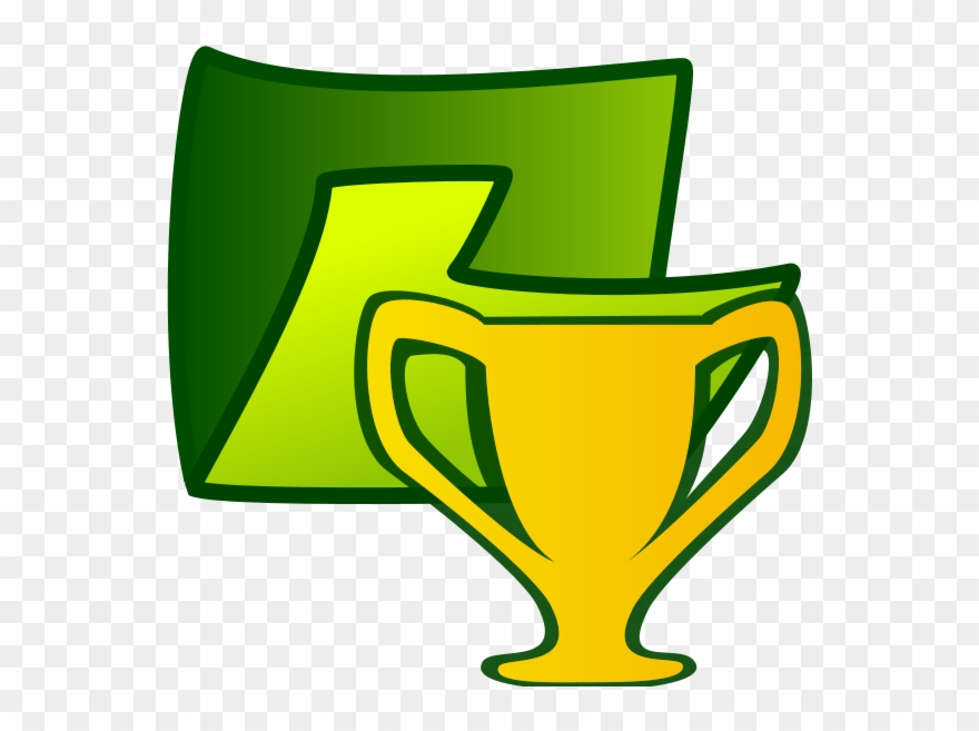 Bookmark Folder Clipart Png - Troféu Verde Png Transparent Png