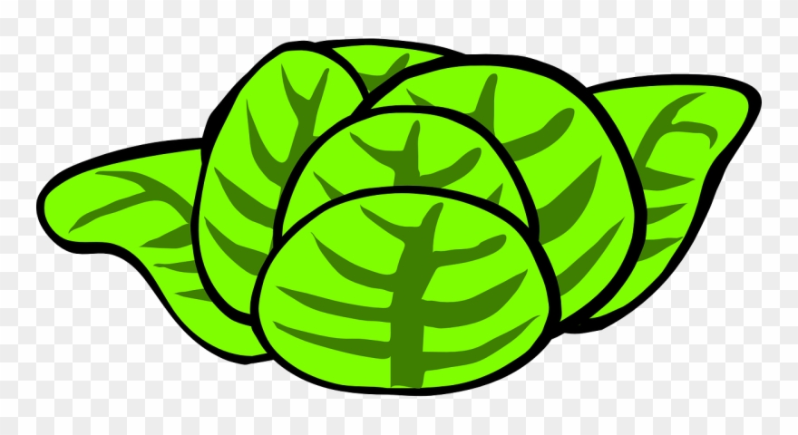 Salad Clipart Lettuce - Caesar Salad Clip Art - Png Download