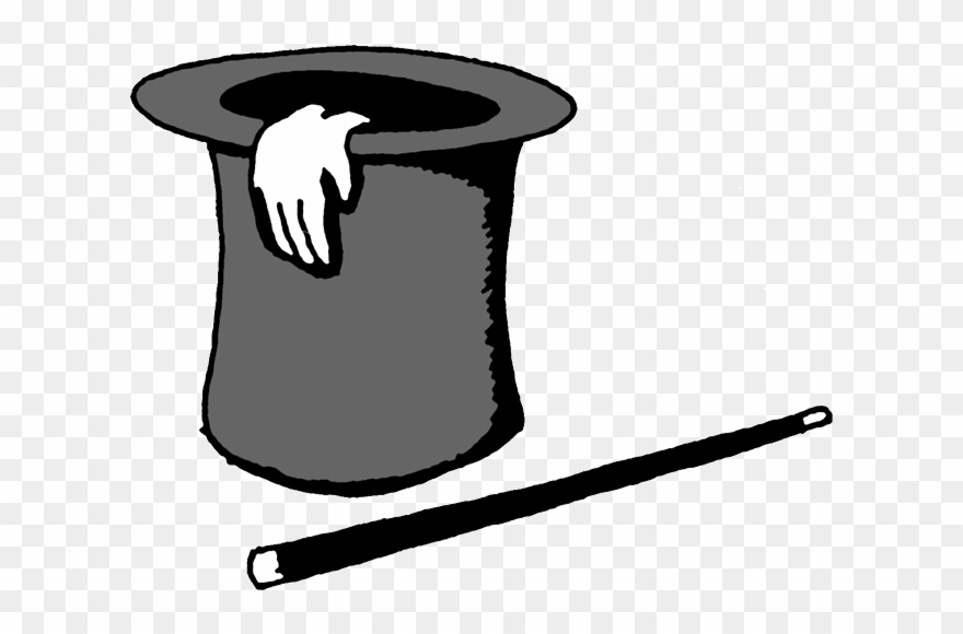 Entertainment - Magic Hat Clip Art - Png Download