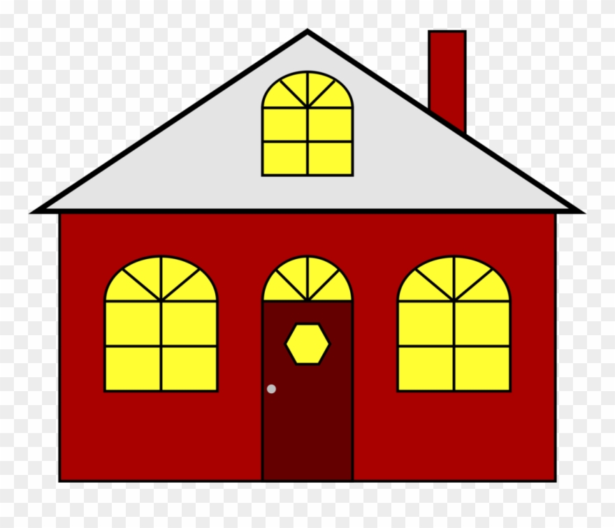 Download House Presentation Building Library - House With Christmas Lights Drawing Clipart