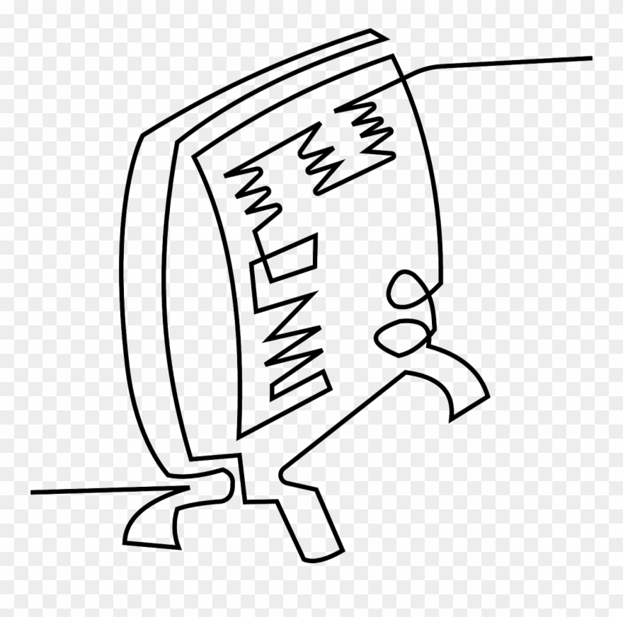 Heater House Clipart - Black And White Heater Clipart - Png Download