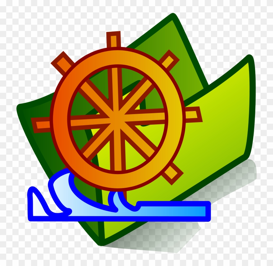 Folder - Hình Ảnh Vô Lăng Thuyền Clipart