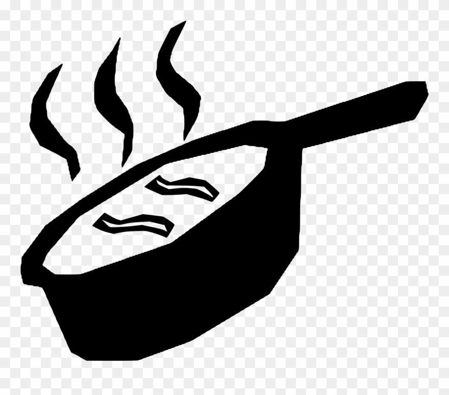 Clipart - Frying Pan - Clipart - Clip Art Frying Pan - Png Download