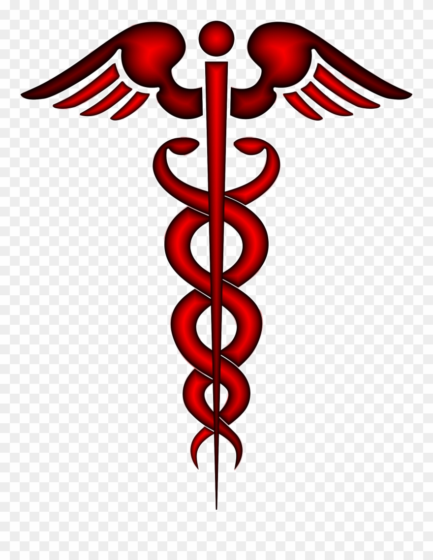Staff Of Hermes Medusa Greek Mythology Symbol - Hospital Symbol Clipart