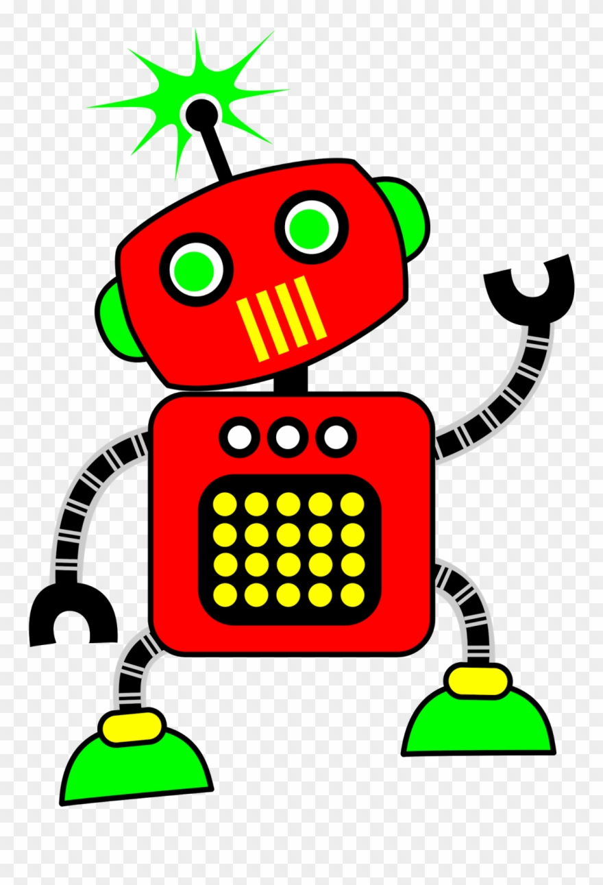 Robot Clip Art Clipart Image - Clipart Robot - Png Download