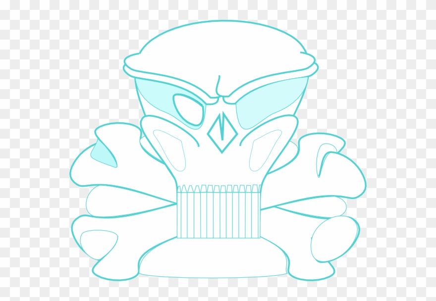 Clipart Skull Gangster - Clip Art - Png Download