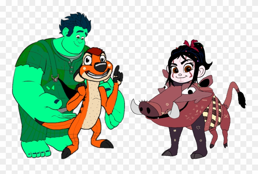 Broadway Clipart Musical Entertainment - Lion King's Timon & Pumbaa - Png Download