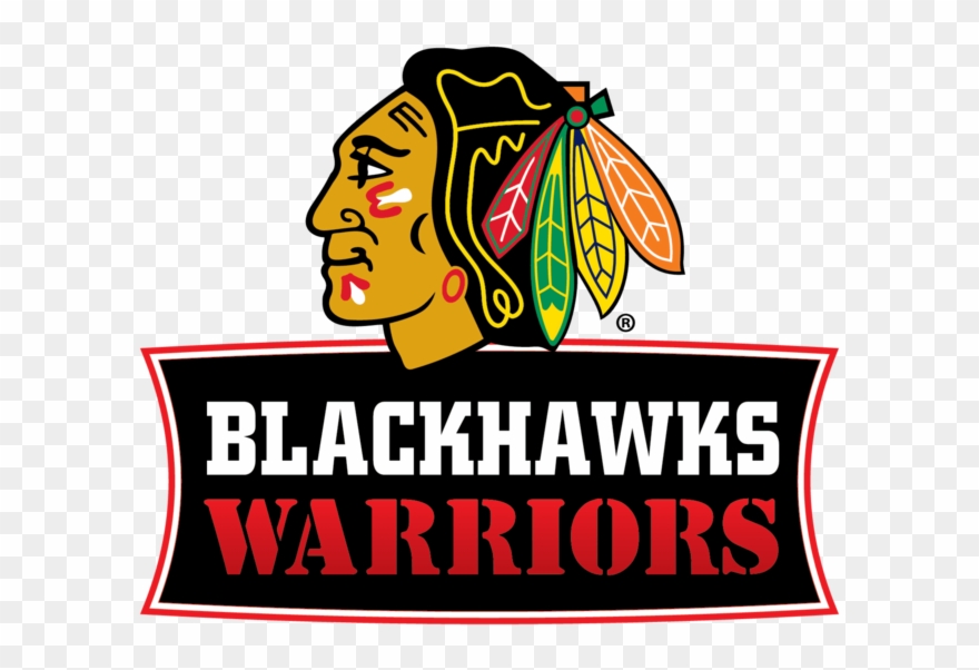 Chicago Blackhawks Clipart - Chicago Blackhawks Warriors - Png Download