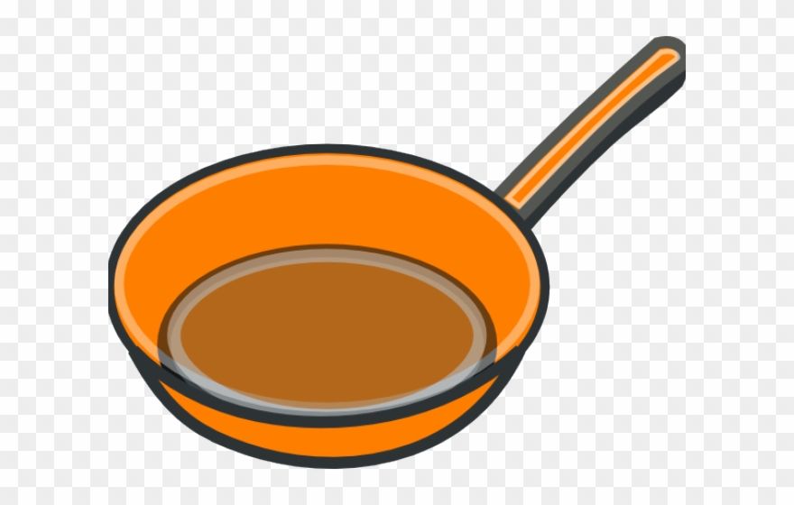 Frying Pan Clipart Cute - Free Clipart Pan - Png Download