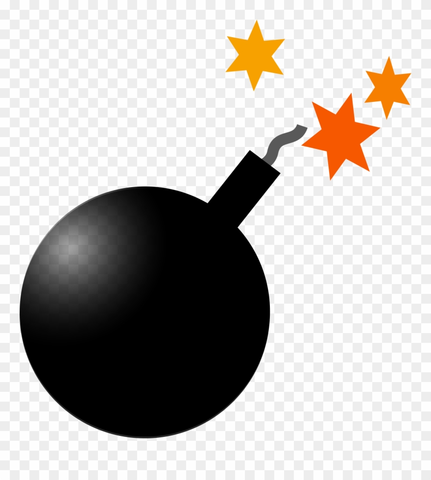 Clipart Bomb - Bomba Explosão - Png Download