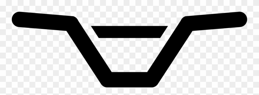 Bicycle Handlebars Bicycle Wheels Computer Icons - Bicycle Handle Bars Clip Art - Png Download