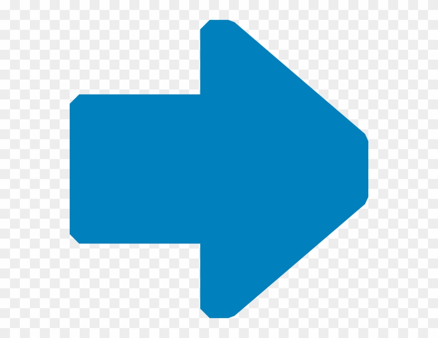 Picture Royalty Free Download Clip Art At Clker - Single Blue Arrow Vector - Png Download