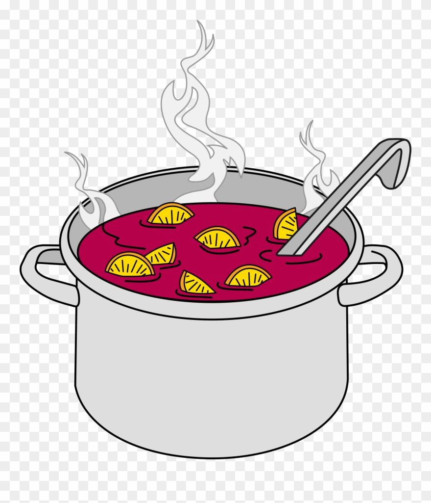 Hot Clipart Hot Frying Pan - Glühwein Clipart - Png Download