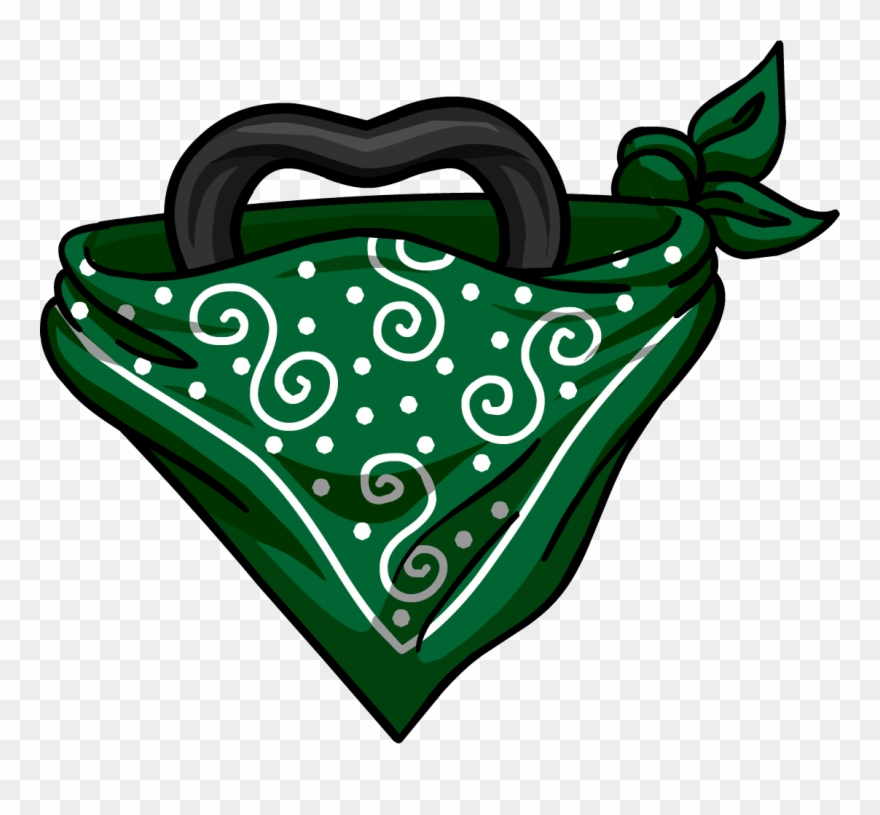 Gangster Bandana Png - Bandana Mask Clipart Transparent Png