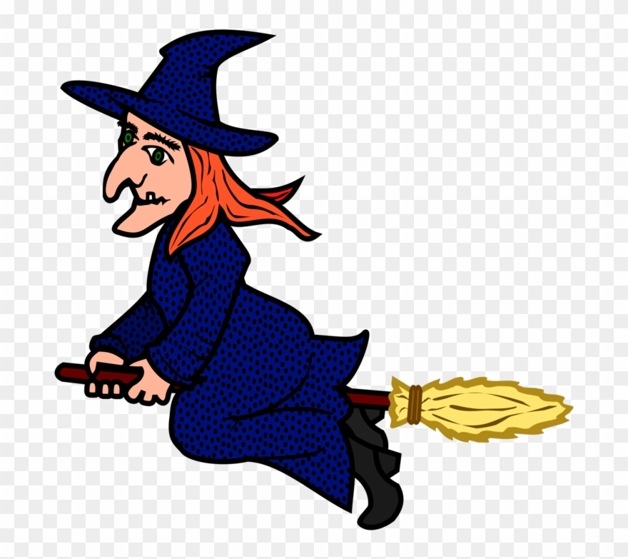 Witchcraft Digital Image Drawing Google Images - Clip Art Witch On Broom - Png Download
