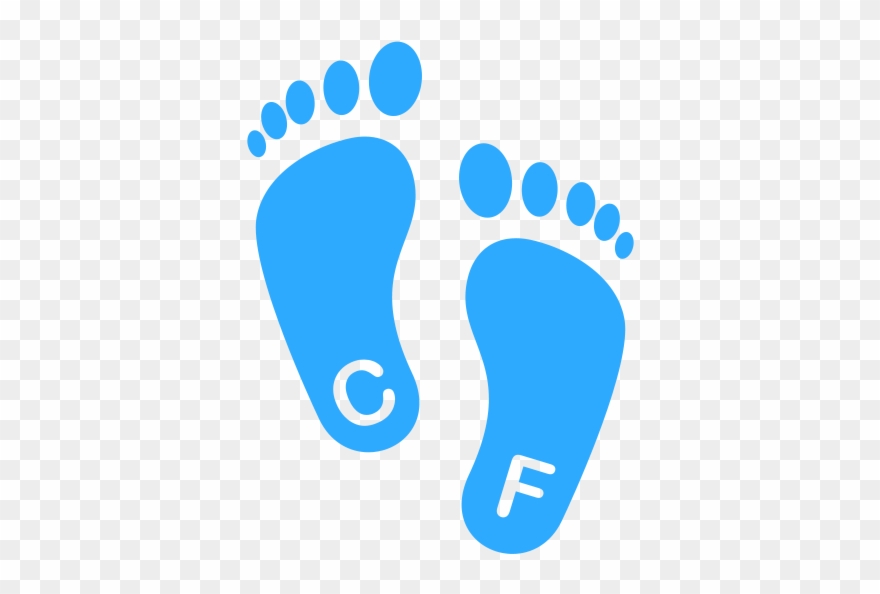 Footprint Clipart Buffalo - Vector Graphics - Png Download