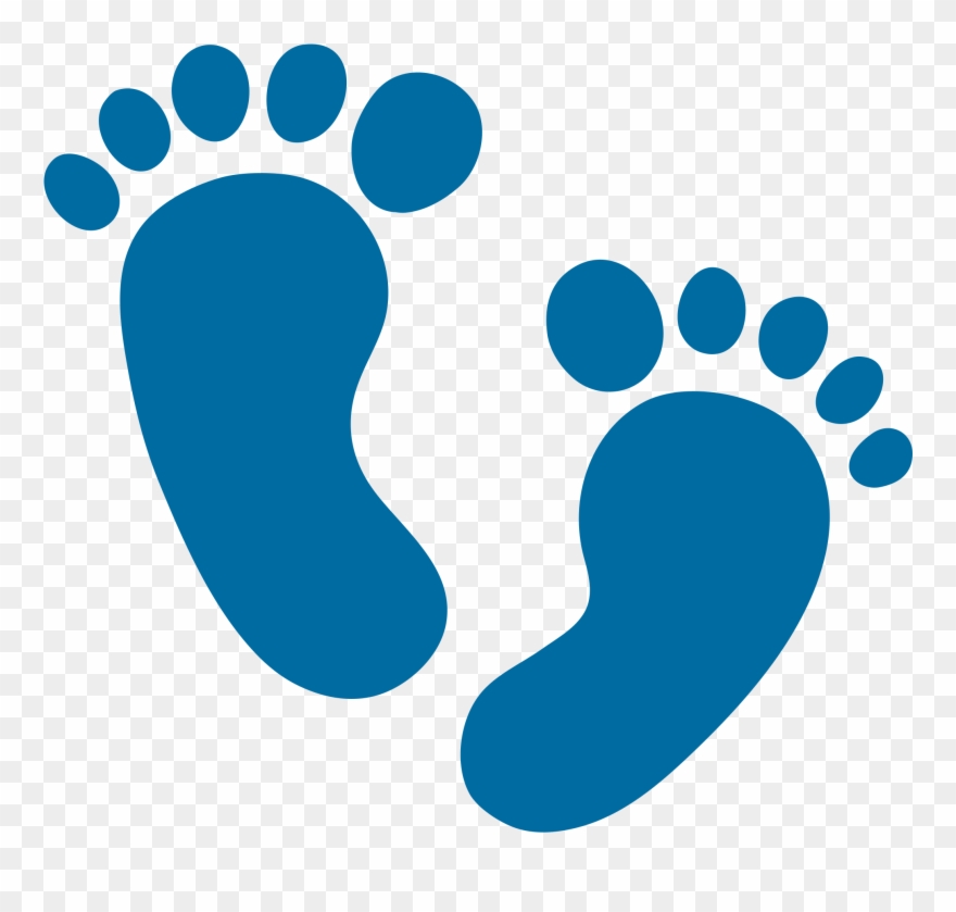 Emoji Clip Art Footprints Transprent Png Free - Baby Feet Clip Art Transparent Png