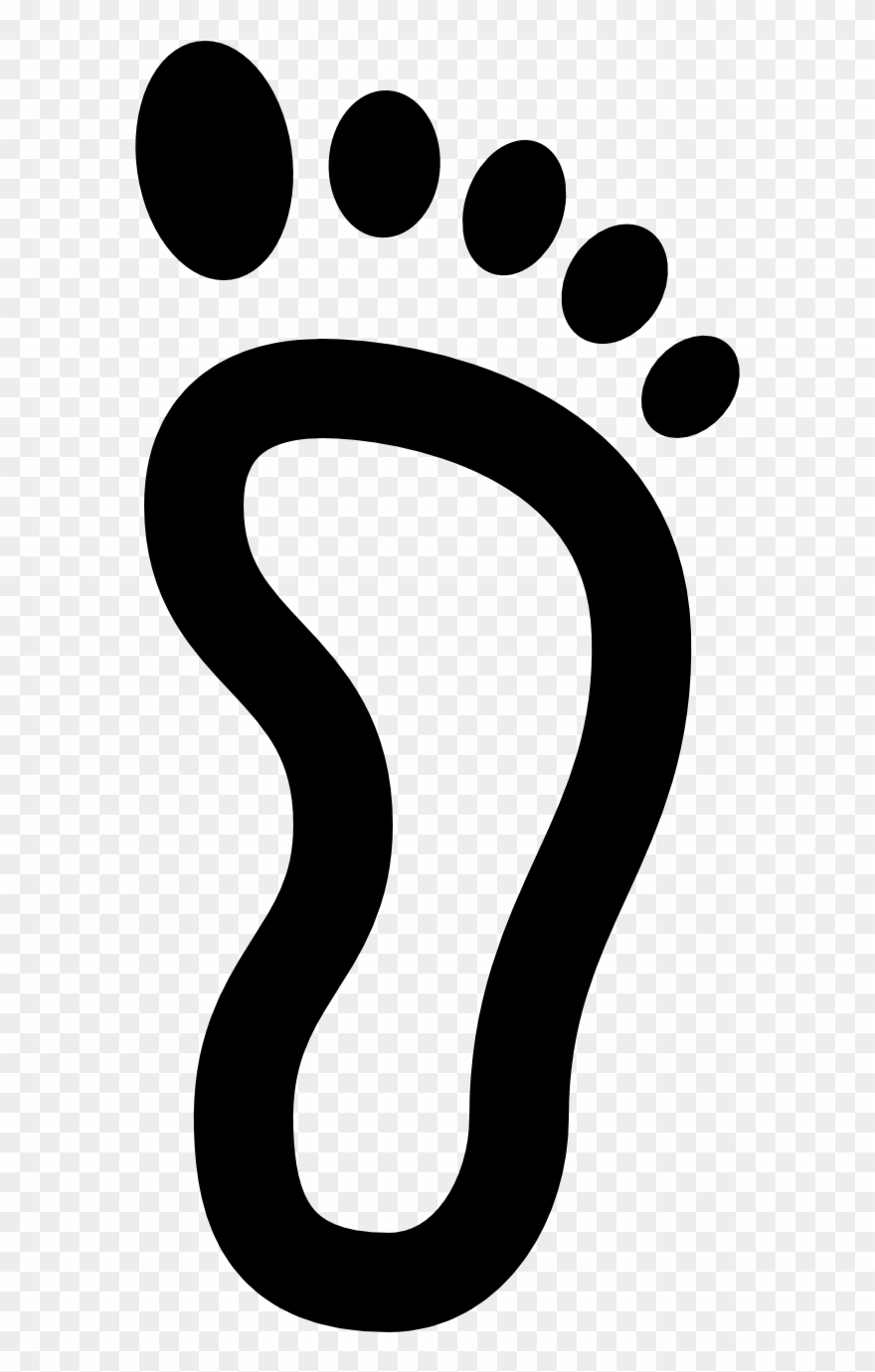 Footprint Clipart Icon - Icon - Png Download