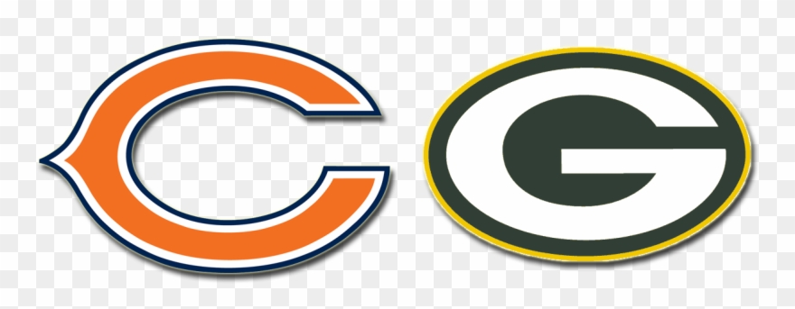 Chicago Bears Vs - Bears And Packers Logo Clipart