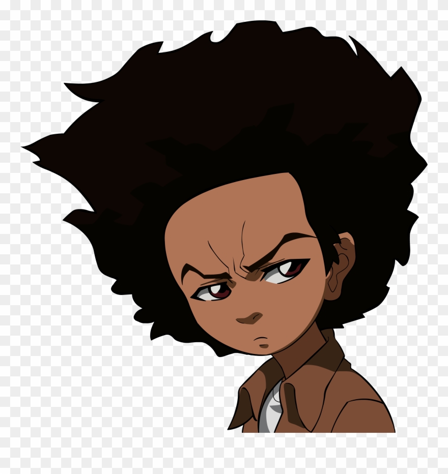 Graphic Free Download Boondocks Drawing Trippy - Riley Boondocks Clipart