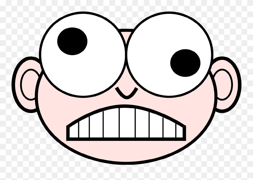 Insane - Crazy Person Clip Art - Png Download