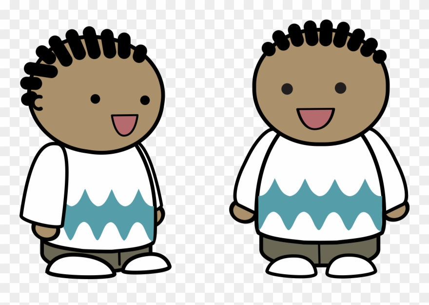 Cornrows Clipart - Cartoon Character With Cornrows - Png Download