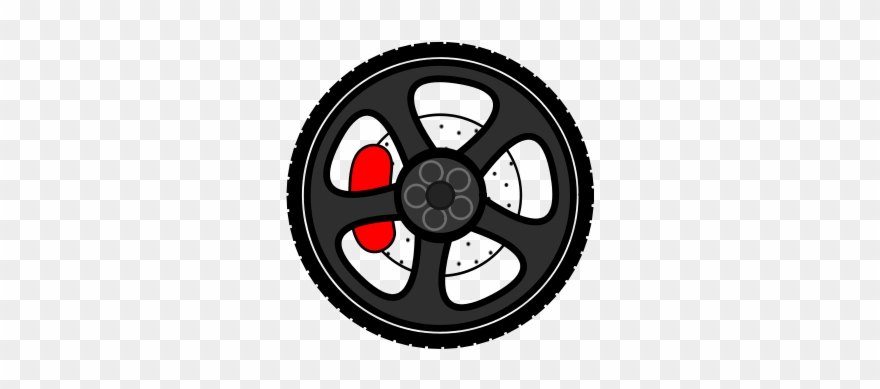 Wheel Large 900pixel Clipart, Wheel Design - Cartoon Car Wheel - Png Download