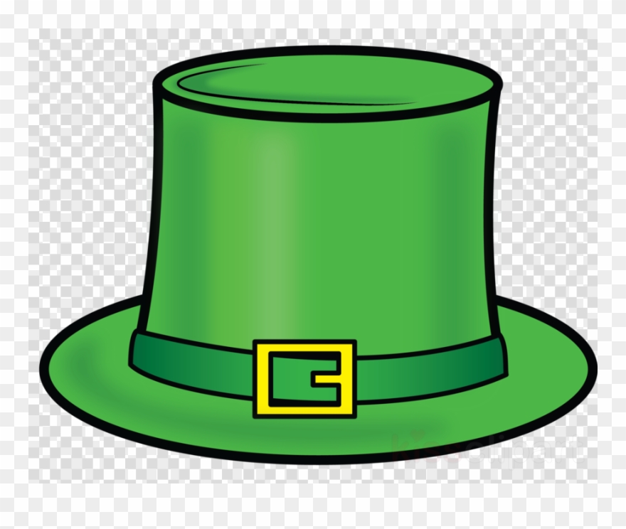 Clip Art Clipart Saint Patrick's Day Shamrock Clip - Top Hat Transparent Background - Png Download