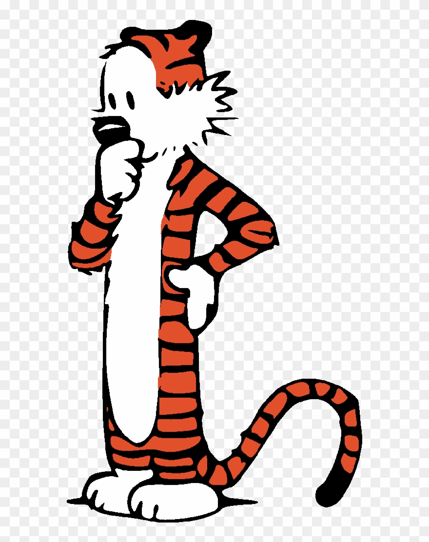 Figure 2 - 1 - 4c - Calvin And Hobbes Easy Drawing Clipart