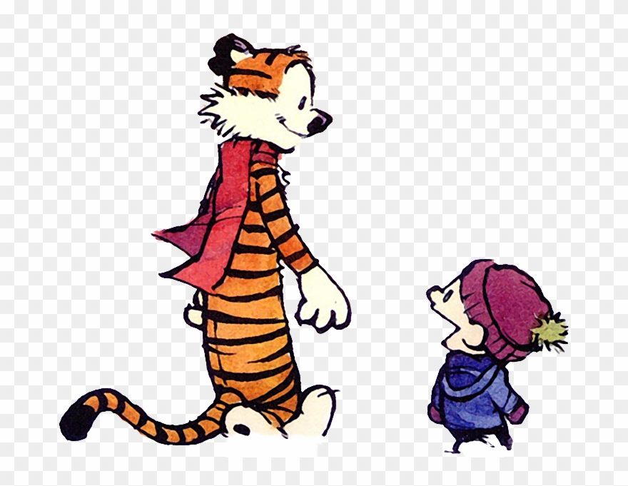 Yeah Calvin And Hobbes - Calvin And Hobbes Winter Color Clipart