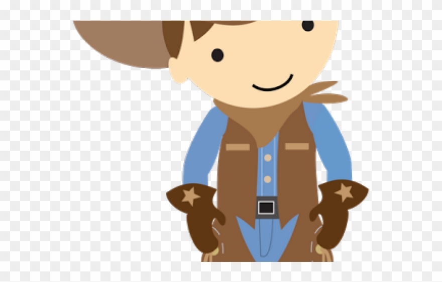 Cowboy Hat Clipart Western Birthday - Caballos Con Vaqueros Para Imprimir - Png Download
