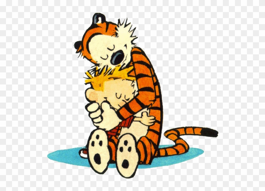 The Complete Calvin & Hobbes Collection Hardback Of - Calvin And Hobbes Clips - Png Download