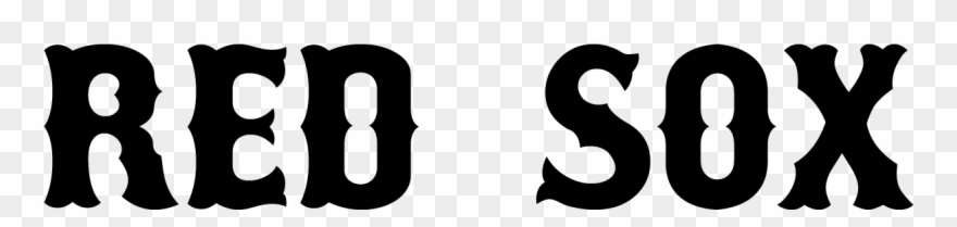 Boston Red Sox - Red Sox Words Png Clipart