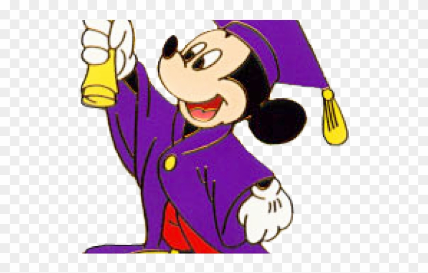Disney Clipart Graduation - Mickey Mouse Graduation - Png Download