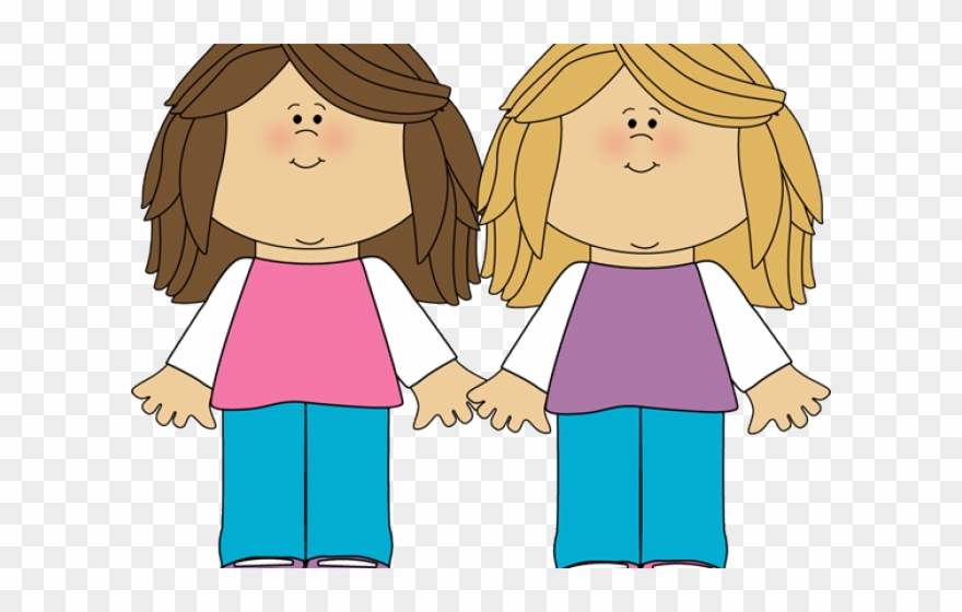 Sisters Clipart - Png Download