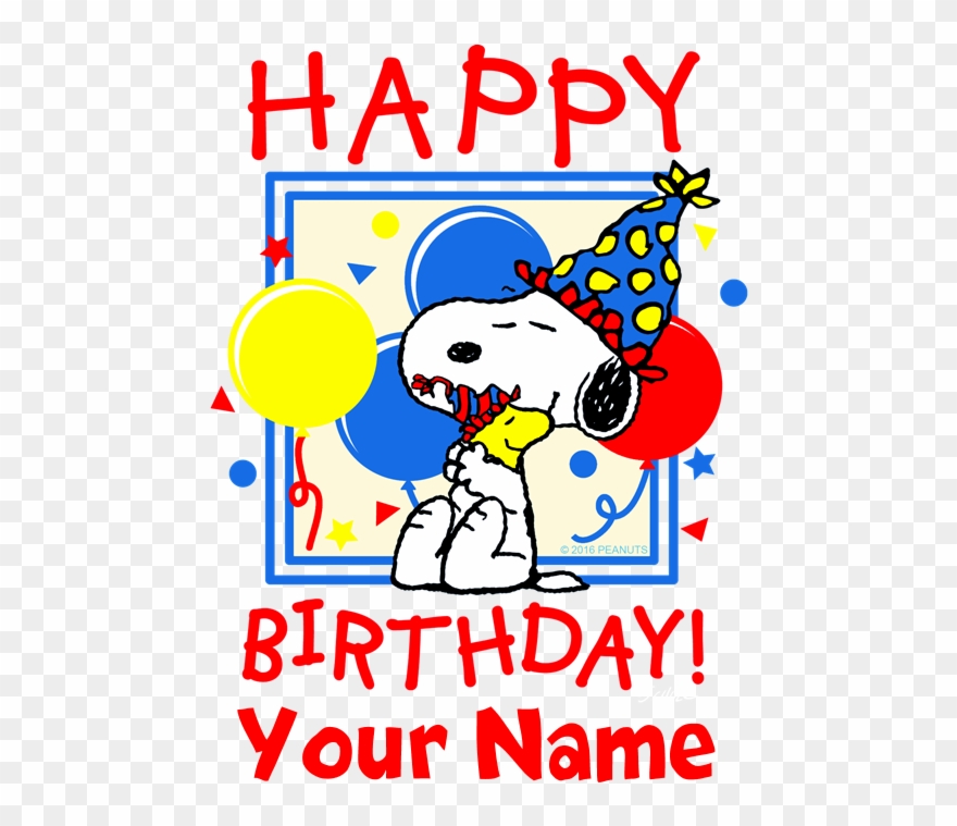 Favorite - Snoopy Happy Birthday Meme Clipart