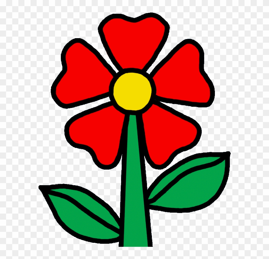 Spring Clip Art Flowers - Female Part Of A Flower Is Called - Png Download