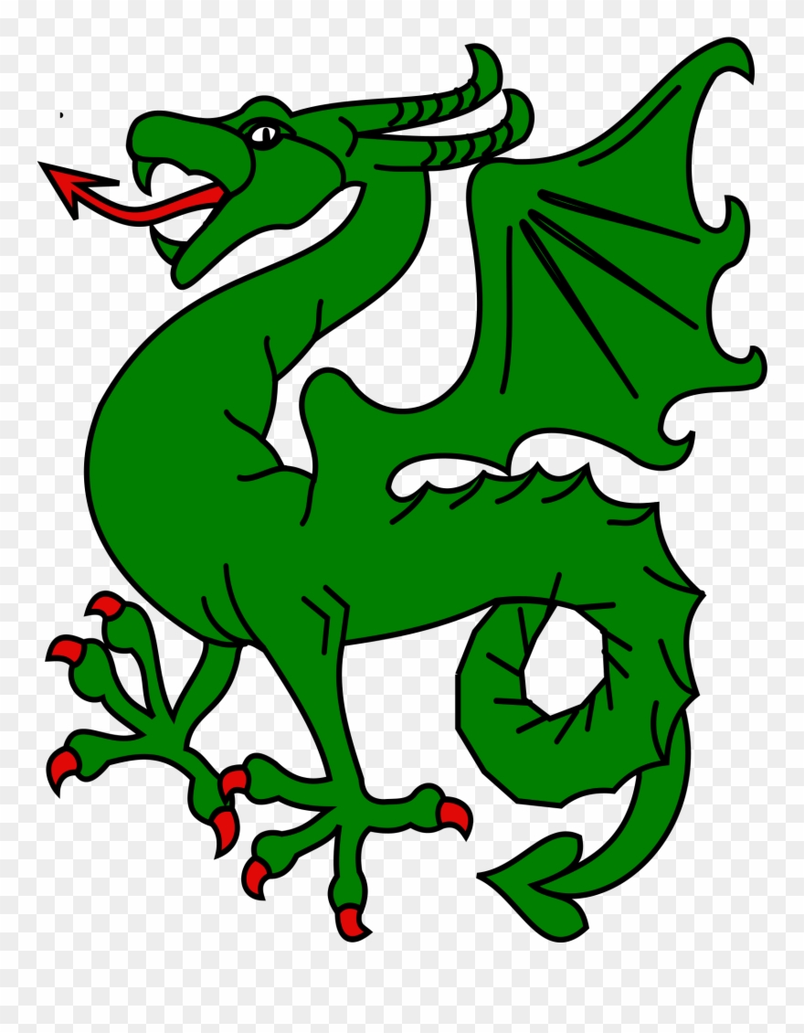 Frog Cartoon Character 15, Buy Clip Art - Antique Dragon Design Gifts Large Tote Bag, Natural, - Png Download