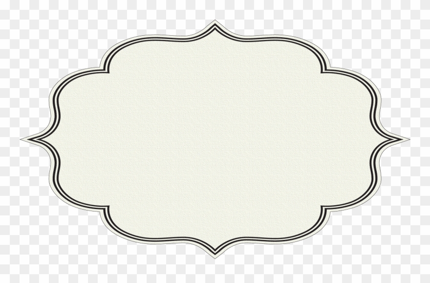 Wedding Frames, Printable Frames, Printable Labels, - Moldura Arabesco Png Clipart