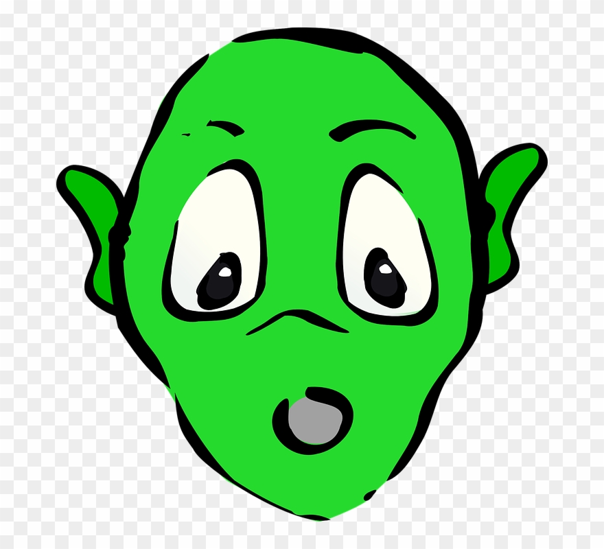 Cartoon Alien Clipart 6, Buy Clip Art - Alien Clipart Moving Gif - Png Download