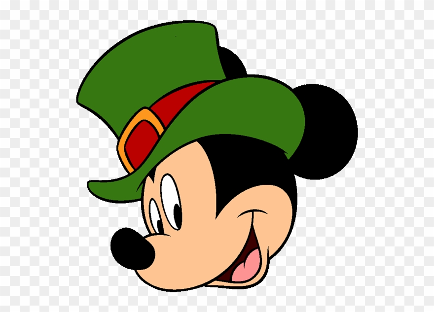 Disney Thanksgiving Clipart Free Amp Disney Thanksgiving - Mickey Mouse St Patricks - Png Download